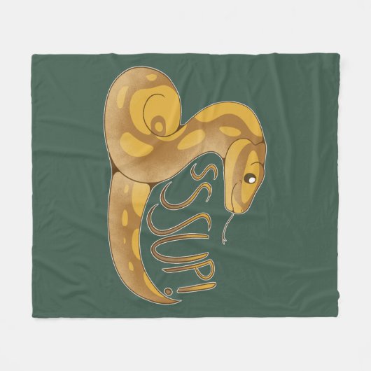 SSSup! Fleece Deken (Voorkant (Horizontaal))