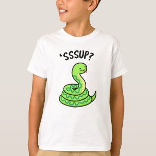 Sssup Funny Hissing Snake Pun T-shirt