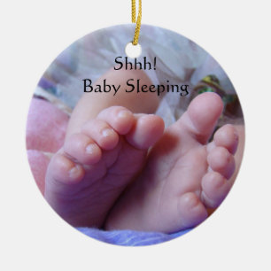 Sst Baby Slapende Hangende Ornamenten Baby Voeten