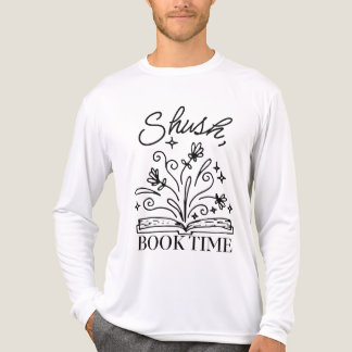Sst, Boek Tijd | Boekenliefhebber Tri-Blend Shirt