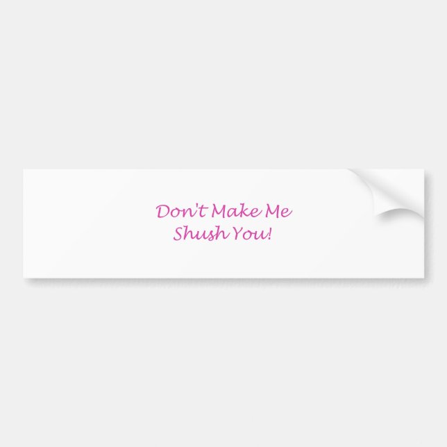 sst bumpersticker (Voorkant)