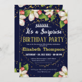 Sst het is een verrassend moderne bloem glans 60st kaart (Voorkant / Achterkant)