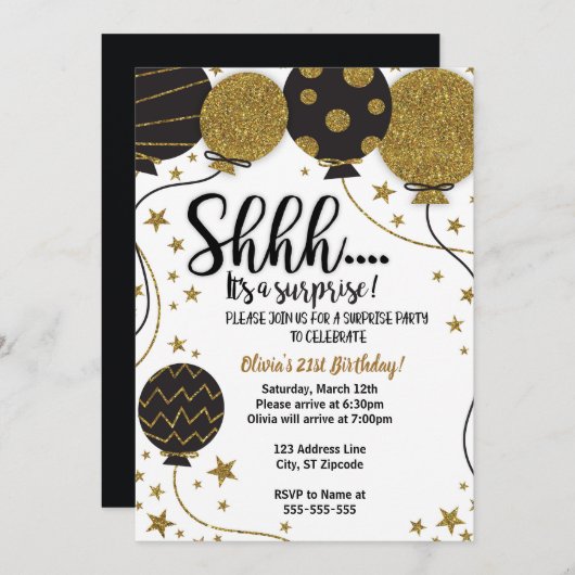 Sst.. Het is een verrukkingsfeestje Kaart (Voorkant / Achterkant)