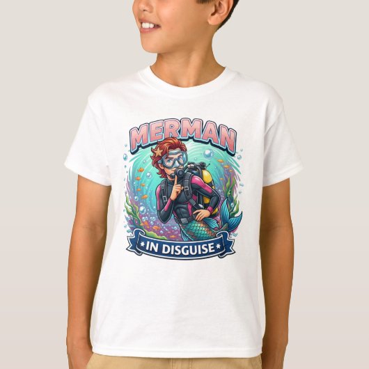Sst! Houd het Geheim van de Zee geheim T-shirt (Voorkant)
