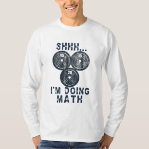 sst ik doe wiskunde grappige wiskunde liefhebber g t-shirt