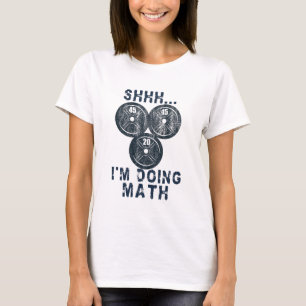 sst ik doe wiskunde grappige wiskunde liefhebber g t-shirt