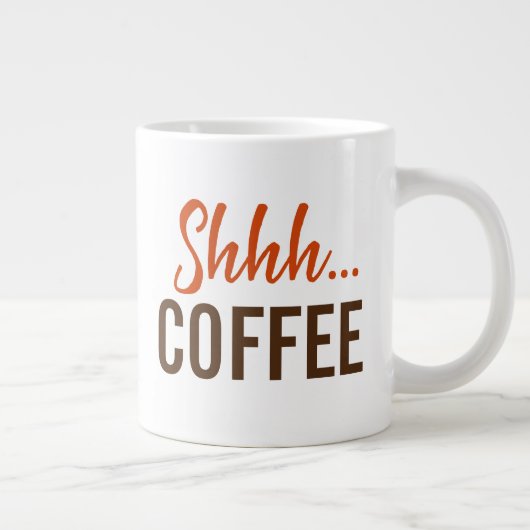 Sst...Koffie Grote Koffiekop (Rechts)