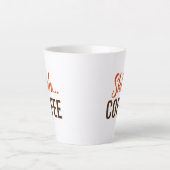 Sst...Koffie Koffie Latte Mok (Voorkant)