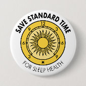 SST Logo Button "For Sleep Health" (Voorkant)