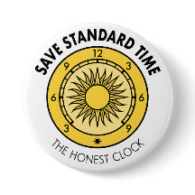 SST Logo Button "The Honest Clock"