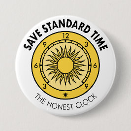 SST Logo Button "The Honest Clock"