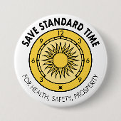 SST Logo Button "Voor gezondheid, veiligheid, voor (Voorkant)