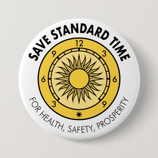 SST Logo Button "Voor gezondheid, veiligheid, voor (Voorkant)
