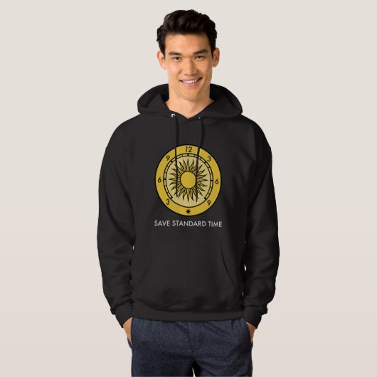 SST Logo Donker Overgevuurd sweatshirt (Voorkant volledig)