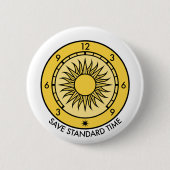 SST Logo Ronde Button met Buitentekst (Voorkant)