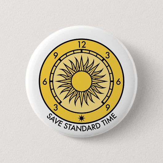 SST Logo Ronde Button met Buitentekst (Voorkant)