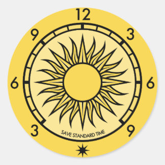 SST Logo Ronde Sticker met tekst