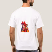 Sst...Praat niet tegen me! T-shirt (Achterkant)