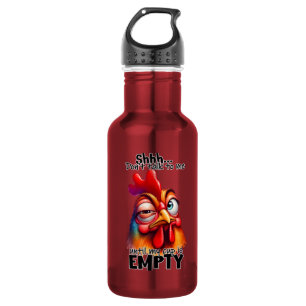 Sst...Praat niet tegen me totdat mijn kopje leeg i Waterfles