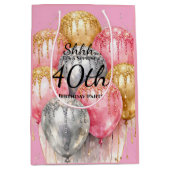 Sst Verjaardagsfeestje Surprise Party Medium Cadeauzakje (Voorkant)