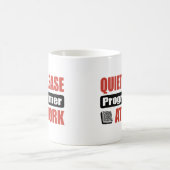 Sstilte, programmeer op het werk koffiemok (Center)