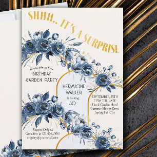 Sstt Het is een verrassende gouden boog blauwe roo Kaart