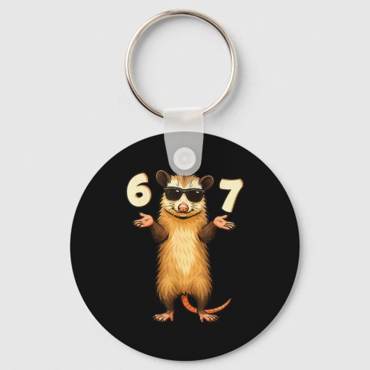 Ssum 67 Hand Beweging Meme Grappig Kinderen Tiener Sleutelhanger (Voorkant)