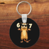 Ssum 67 Hand Beweging Meme Grappig Kinderen Tiener Sleutelhanger (Voorkant)