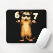 Ssum 67 Hand Bewegings Meme Grappige Kinderen Tien Muismat (Met muis)