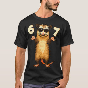 Ssum 67 Handbeweging Meme Leuk voor Kinderen Tiene T-shirt
