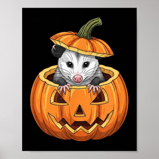 Ssum Pumpkin - Funny Halloween Poster (Voorkant)