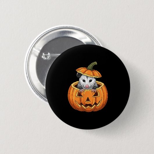 Ssum Pumpkin - Funny Halloween  Ronde Button 5,7 Cm (Voorkant /achterkant)