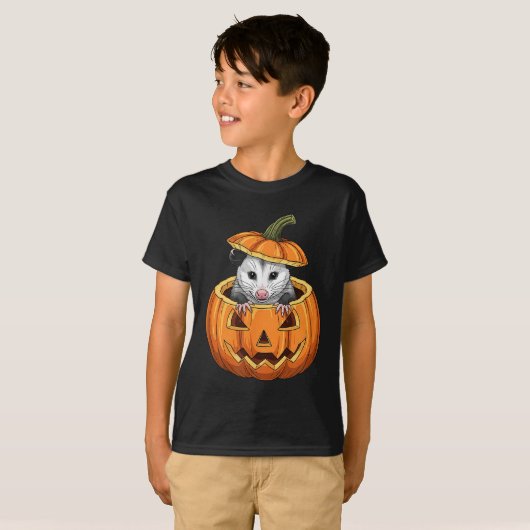 Ssum Pumpkin - Funny Halloween  T-shirt (Voorkant volledig)