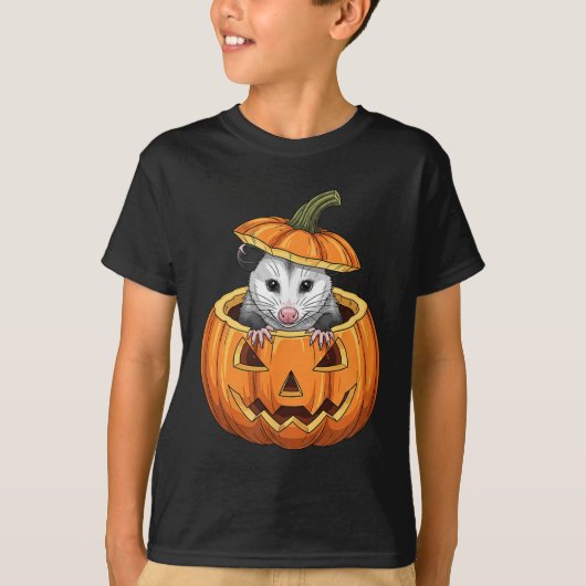 Ssum Pumpkin - Funny Halloween  T-shirt (Voorkant)