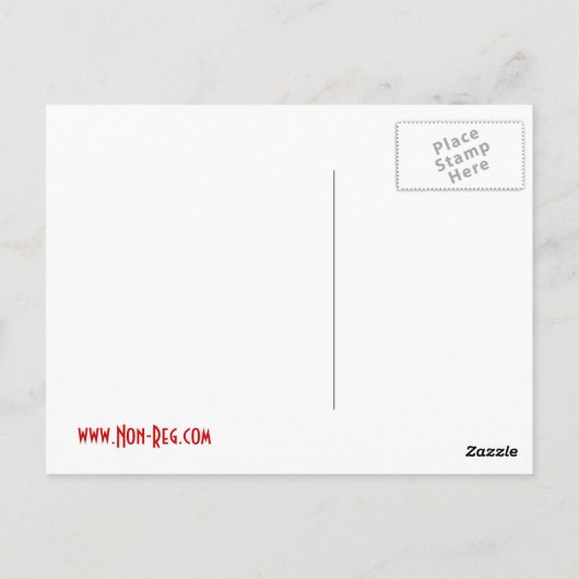 SSVA High-Risk Work Co. Briefkaart (Achterkant)