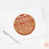 SSVA High-Risk Work Co. Ronde Sticker (Envelop)