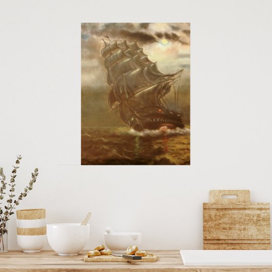 SSVotory Mark 4:35 Ship Poster (Keuken)
