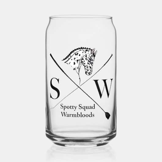 SSW Bierglas Blikvorm Glas (Voorkant)