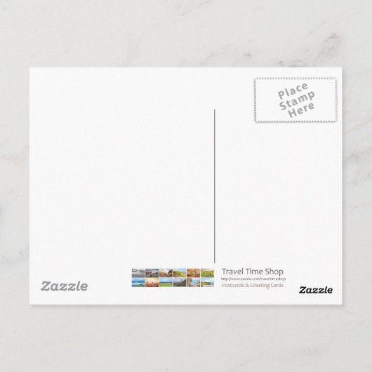 St Abbs, Schotland, briefkaart (Achterkant)