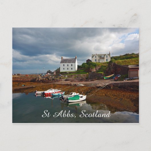 St Abbs, Schotland, briefkaart (Voorkant)