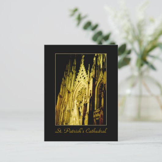 "St. Activiteiten in de omgeving van Patrick's Cat Briefkaart (Staand voorkant)