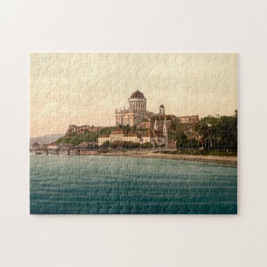 St Adalbert's Basilica, Esztergom, Hongarije Legpuzzel (Horizontaal)