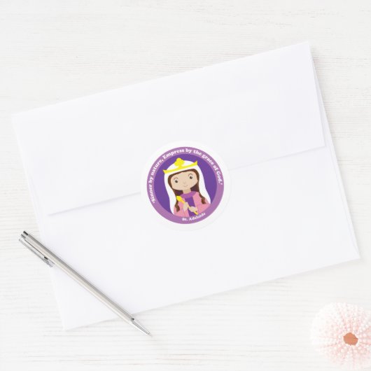 St. Adelaide Ronde Sticker (Envelop)