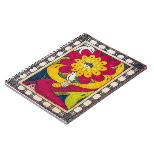 St. Adolf-troon, Gezichtsbloem | Adolf Wölfli | Notitieboek (Linkerzijde)