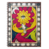 St. Adolf-troon, Gezichtsbloem | Adolf Wölfli | Notitieboek (Voorkant)