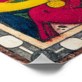 St. Adolf-troon, Gezichtsbloem | Adolf Wölfli | Poster (Hoek)