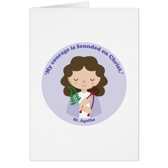 St. Agatha (Voorkant)