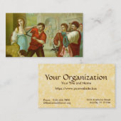 St. Agatha (M 003) FB Standard Visitekaartje (Voorkant / Achterkant)