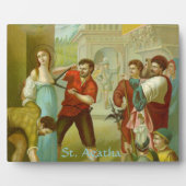 St. Agatha (M 003) Horizontaal Fotoplaat (Voorkant)