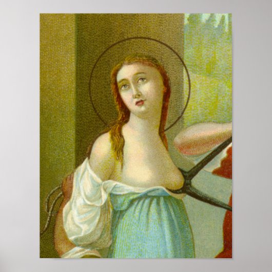 St. Agatha (M 003) Poster (Voorkant)